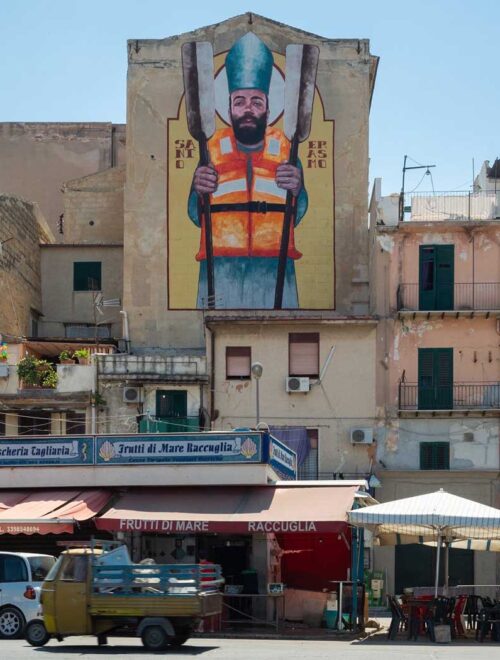 Le Vie dei Tesori - Murales Sant'Erasmo - Hotel Principe di Villafranca